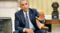 Yhdysvaltain presidentti Barack Obama.