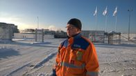 Tero Pulkkinen Talvivaaran portilla.