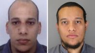 Ranskan poliisin julkaisema kuva Charlie Hebdon iskun tekijöiksi epäillyistä veljeksistä Cherif Kouachista (vas.) ja Said Kouachista.