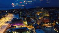 torni-hotelllin yläbaarista näkee kauas