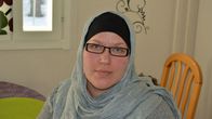 Nadja Vierto kotonaan Kajaanissa.