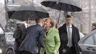 Saksan liittokansleri Angela Merkel tapasi iltapäivällä pääministeri Alexander Stubbin.