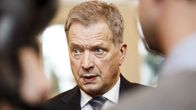 Tasavallan presidentti Sauli Niinistö Mäntyniemessä 30. maaliskuuta 2015. 