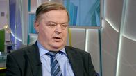Raimo Sailas Ylen aamu-tv:ssä torstaina 21. toukokuuta.