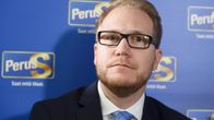 Perussuomalaisten kansanedustaja Olli Immonen.