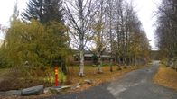 Metsäruusuntie. Koivukuja päärakennukselle