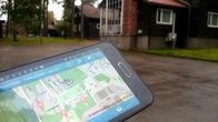 Mobiilisovellus näyttää kartalla Tehtaanmäen alueen kohteita