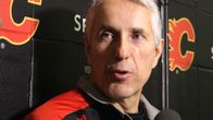 Calgary Flamesin valmentaja Bob Hartley. 