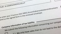 Joensuulaiselle parturi-kampaamoyrittäjälle saapunut kirje, joka vaikuttaa huijaukselta.