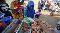 Rohingyo-pakolaisia Indonesiassa.