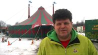 Sirkus Florentinon johtaja ja nokkamies Florentin Tzvetkov.