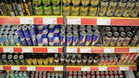 Energiajuomien menekki näkyy myös runsaana vaihtoehtojen määränä.