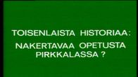 Kuvakaappaus tv-ohjelman alusta.