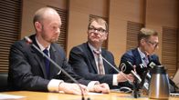 Pääministeri Juha Sipilän tiedotustilaisuus omistajapolitiikan linjauksista 12. toukokuuta.