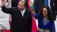Nicaraguan presidentti Daniel Ortega ja hänen vaimonsa Rosario Murillo