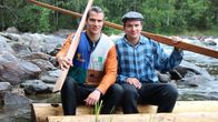 Tukkilaislajeja harrastavat veljekset Toni ja Jori Mikkonen.