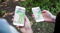 Pokemon Go -pelin pelaajia.
