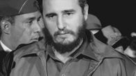 Fidel Castro vierailulla USA:ssa Washington DC:ssa vuonna 1959.