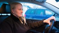 Taksin kuljettaja Niina Rusanen.