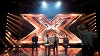 X Factor -kilpailun finalistit harjoituksissa 8. joulukuuta.