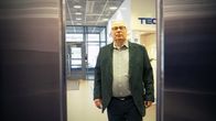 Risto Kallio Technopoliksen aulassa Oulussa 9.5.2017.