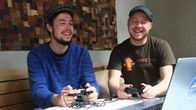 Firetail Games Oy:n toimitusjohtaja Kim Ordén ja pääsuunnittelija Ville Lapakko.