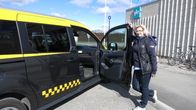 Outi Huttunen ja lady taxi