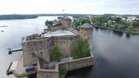 Olavinlinna ilmasta käsin