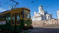 raitiovaunu ja suurkirkko