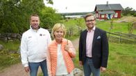 Stefan Wallin, Anna-Maja Henriksson ja Mats Löfström.