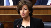 Espanjan varapääministeri Soraya Saenz de Santamaria 