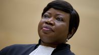 Kansainvälisen rikostuomioistuimen ICC:n pääsyyttäjä Fatou Bensouda.