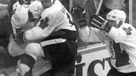 Dale Hawerchuk Kanadan paidassa vuonna 1991