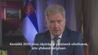 Ote presidentti Sauli Niinistön uudenvuodenpuheesta. Katso koko puhe jutun lopusta.