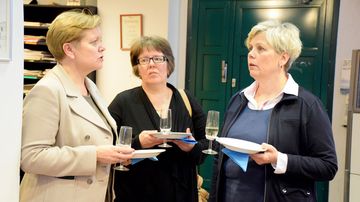 marja keskitalo, tiina heinolainen ja maria porrassalmi