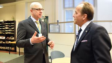 Juhani Honka ja Eero Hyvönen