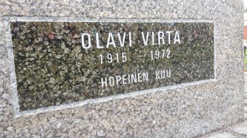 Olavi Virran muistomerkki