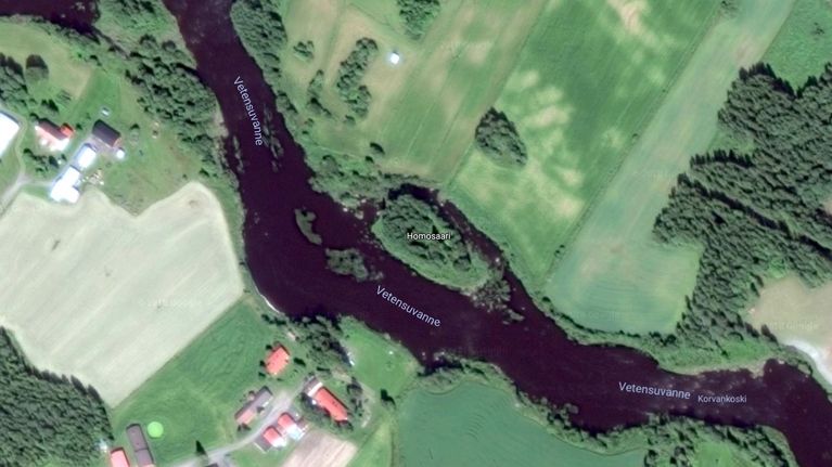 Homosaari google maps