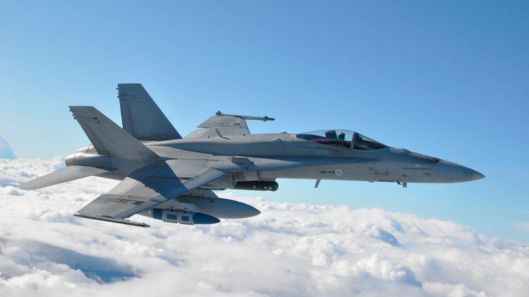 Boeing F/A-18 C/D Hornet.