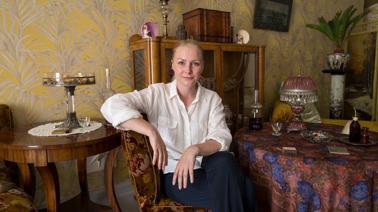 Zaida Bergroth Marian paratiisin lavasteissa