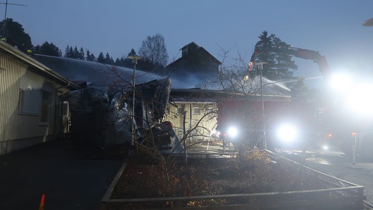 Lepsämän koulun palo