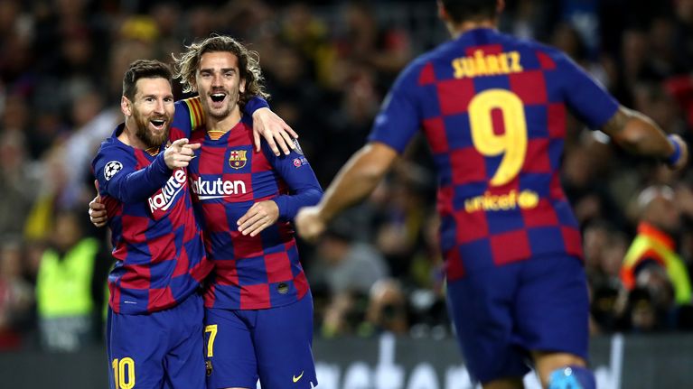 Messi Griezmann Suarez