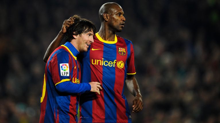 messi abidal