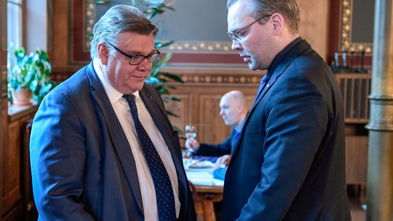 Timo Soini ja Jussi Niinistö
