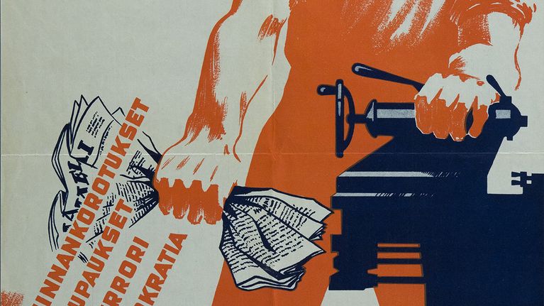 Jo riittää!” - kampanjan juliste