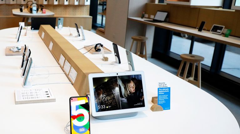Google Store -liike New Yorkissa.