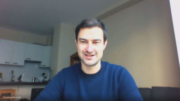 Christopher Jost videolla.