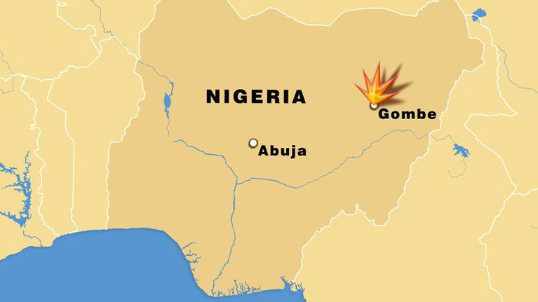 Nigeria-kartta.