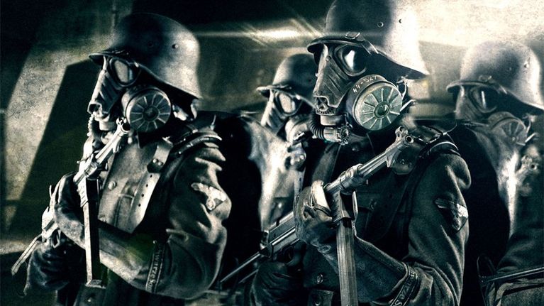 Avaruusnatseja varusteissaan elokuvassa Iron Sky.
