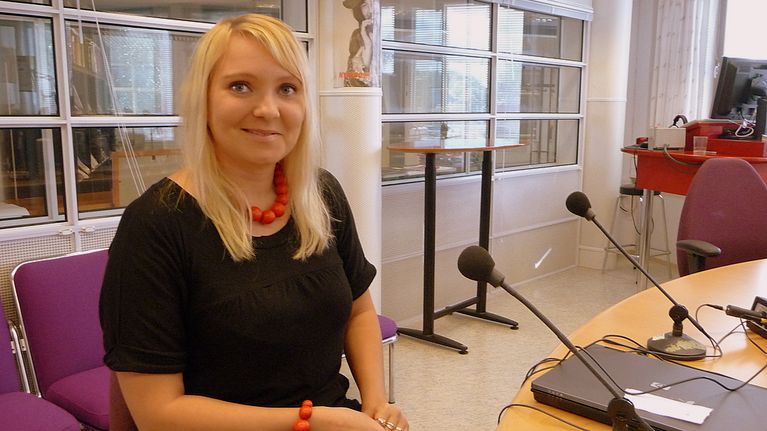 Kansanedustaja Suna Kymäläinen (sdp.) Ruokolahdelta.